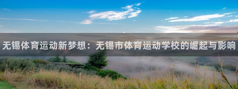 yy易游官网下载是干嘛的公司：无锡体育运动新梦想：无