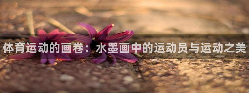yy易游官网下载平台注册流程图：体育运动的画卷：水墨
