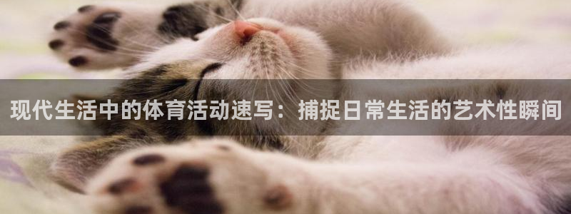 yy易游体育平台：现代生活中的体育活