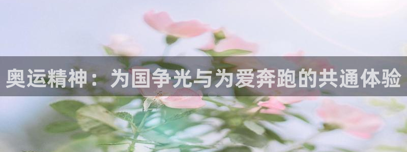yy易游体育贴吧最新消息：奥运精神：