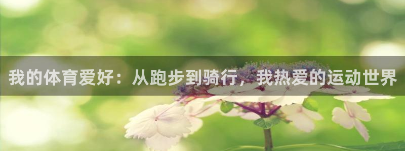  yy易游体育app最新版本更新内容是什么：我的体育爱好：从跑